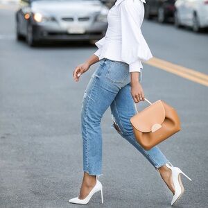 Zara High Waisted Slim Fit Jean